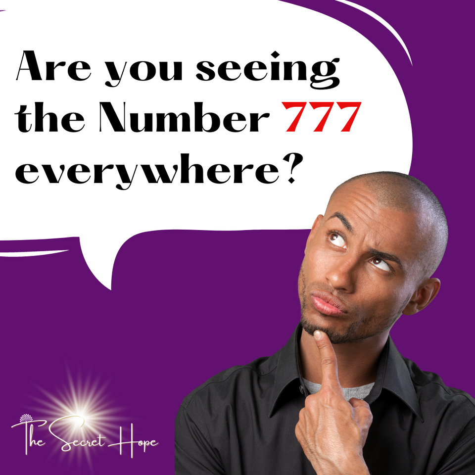 Are you seeing the Number 777 everywhere?